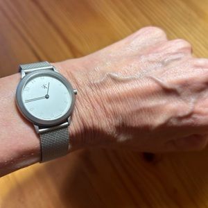 Calvin Klein silver women’s watch